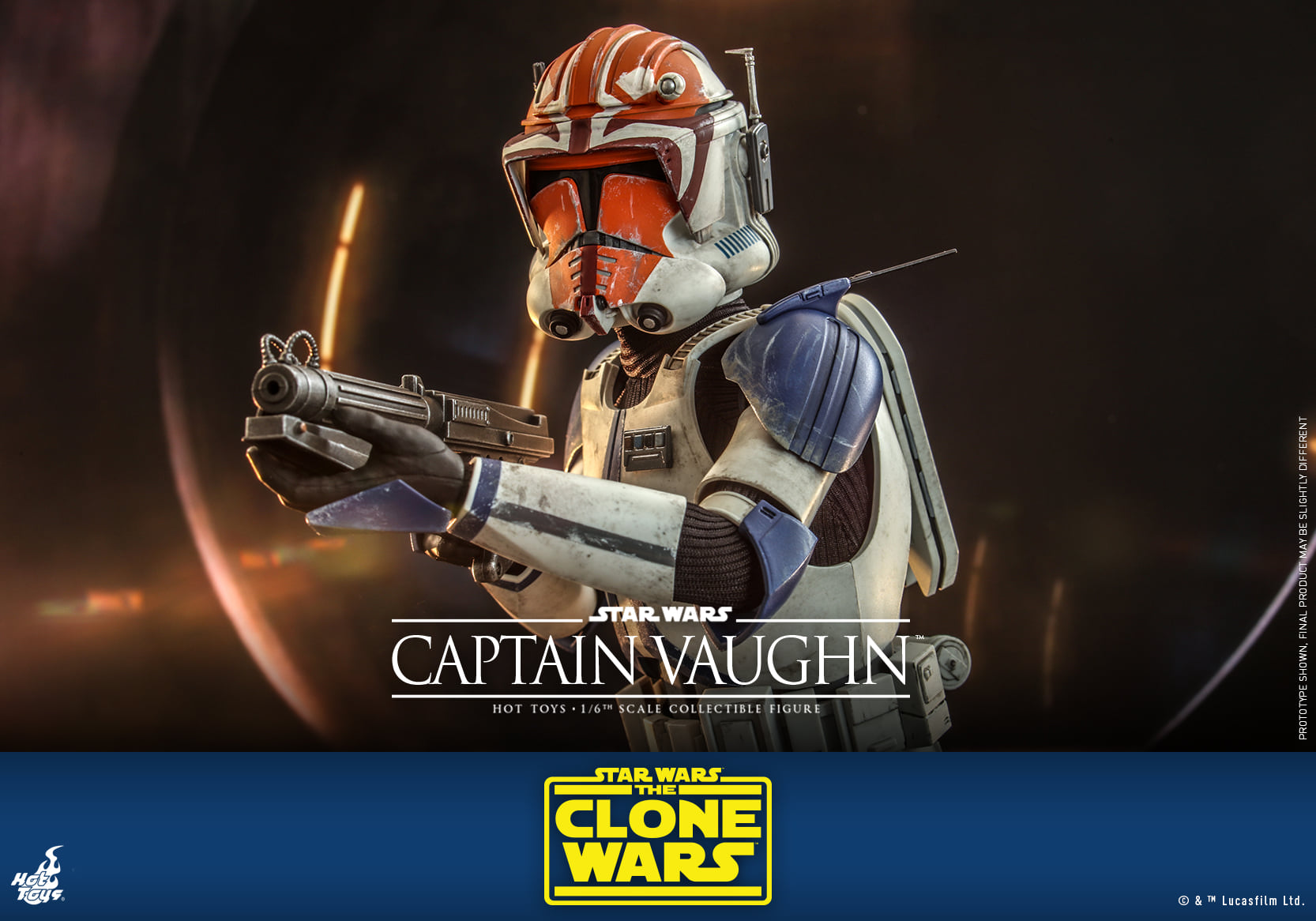 TMS 65 STAR WARS : THE CLONE WARS – CAPTAIN VAUGHN