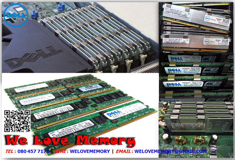 12C23 [ขาย จำหน่าย ราคา] Dell 16GB 1866MHz PC3-14900R Memory Module