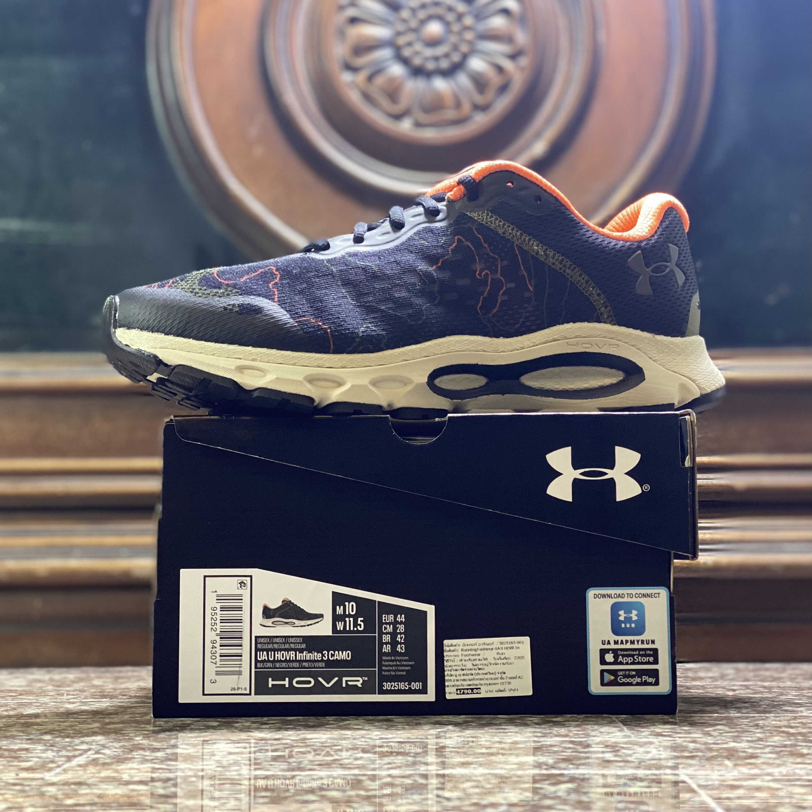 รองเท้าวิ่ง Under Armour HOVR Infinite 3 Camo ‘LIMITED’ (M10US)