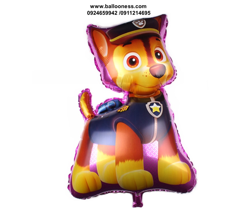 ฟอยการ์ตูนเชสสีชมพู / PINK CHASE OF PAW PATROL FOIL BALLOON (84*45cm)
