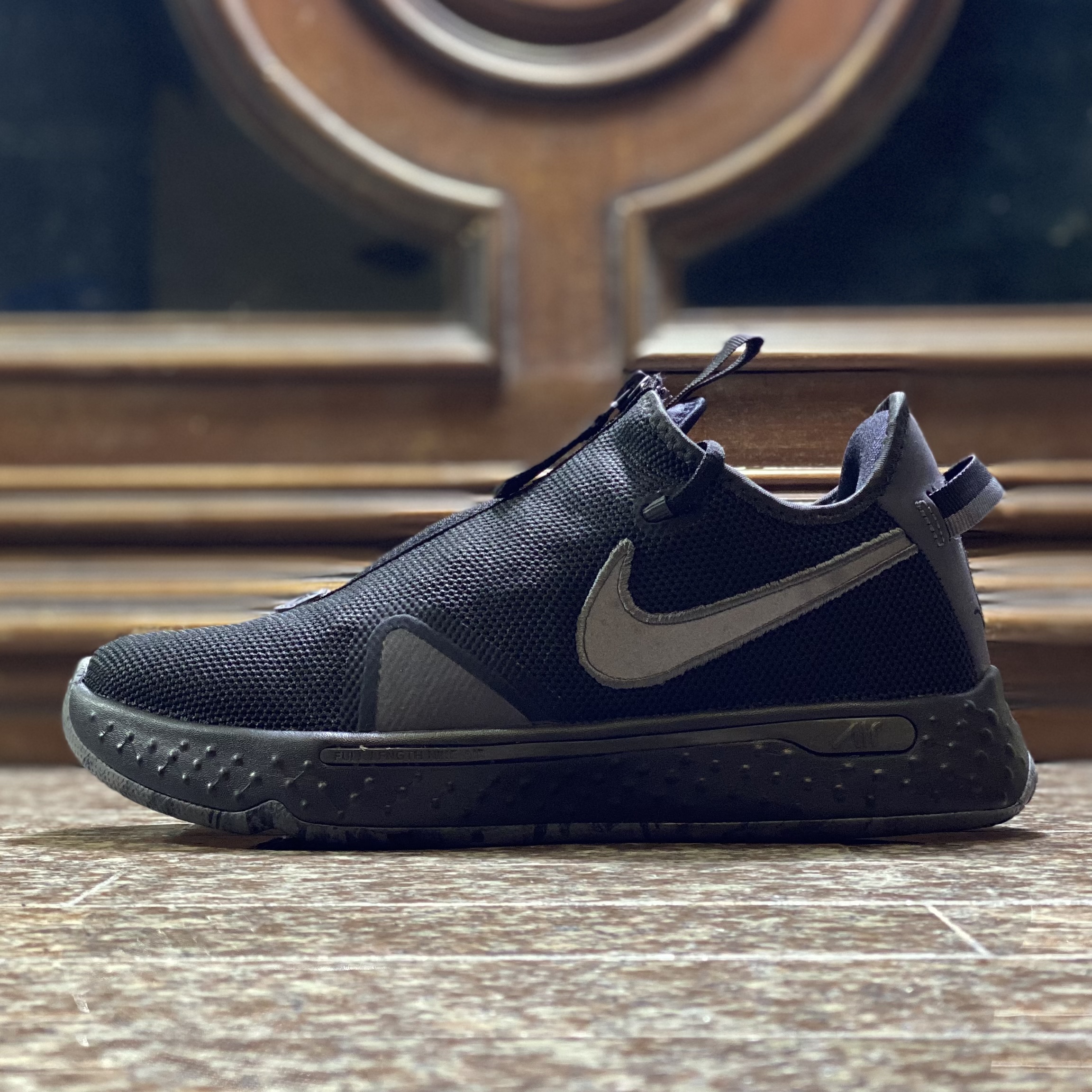 รองเท้าบาส Nike PG IV ‘All Black’ (M8.5US)