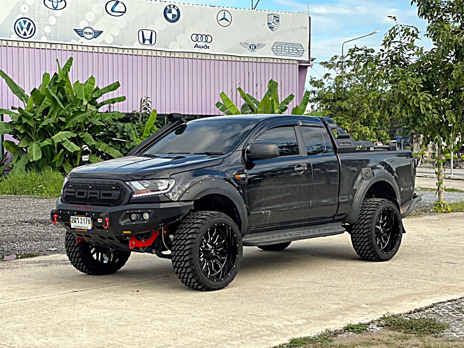 FORD RANGER จัดทรงเมกา ขอบ22 ที่ STEP9