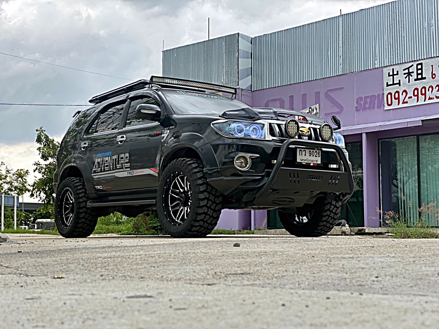 FORTUNER จัดทรงเมกาที่ STEP9