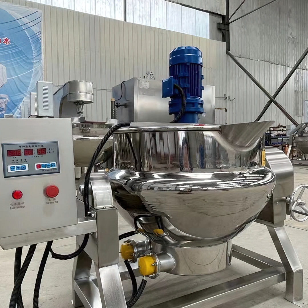 🌈หม้อกวน หม้อทำความร้อน กวนปรุงอาหารอัตโนมัติ รุ่น AS-400 Jacketed Kettle Cooking Mixer Series