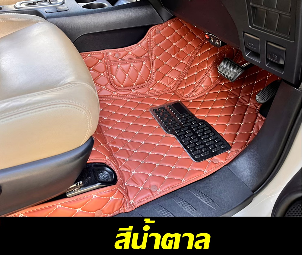 พรมรถยนต์6D FORD NEXT GEN RANGER CAB 2023 พรม6D เข้ารูป เต็มคัน