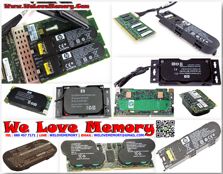 587324-001 [ขาย จำหน่าย ราคา] HP 2GB P-series Smart Array FBWC