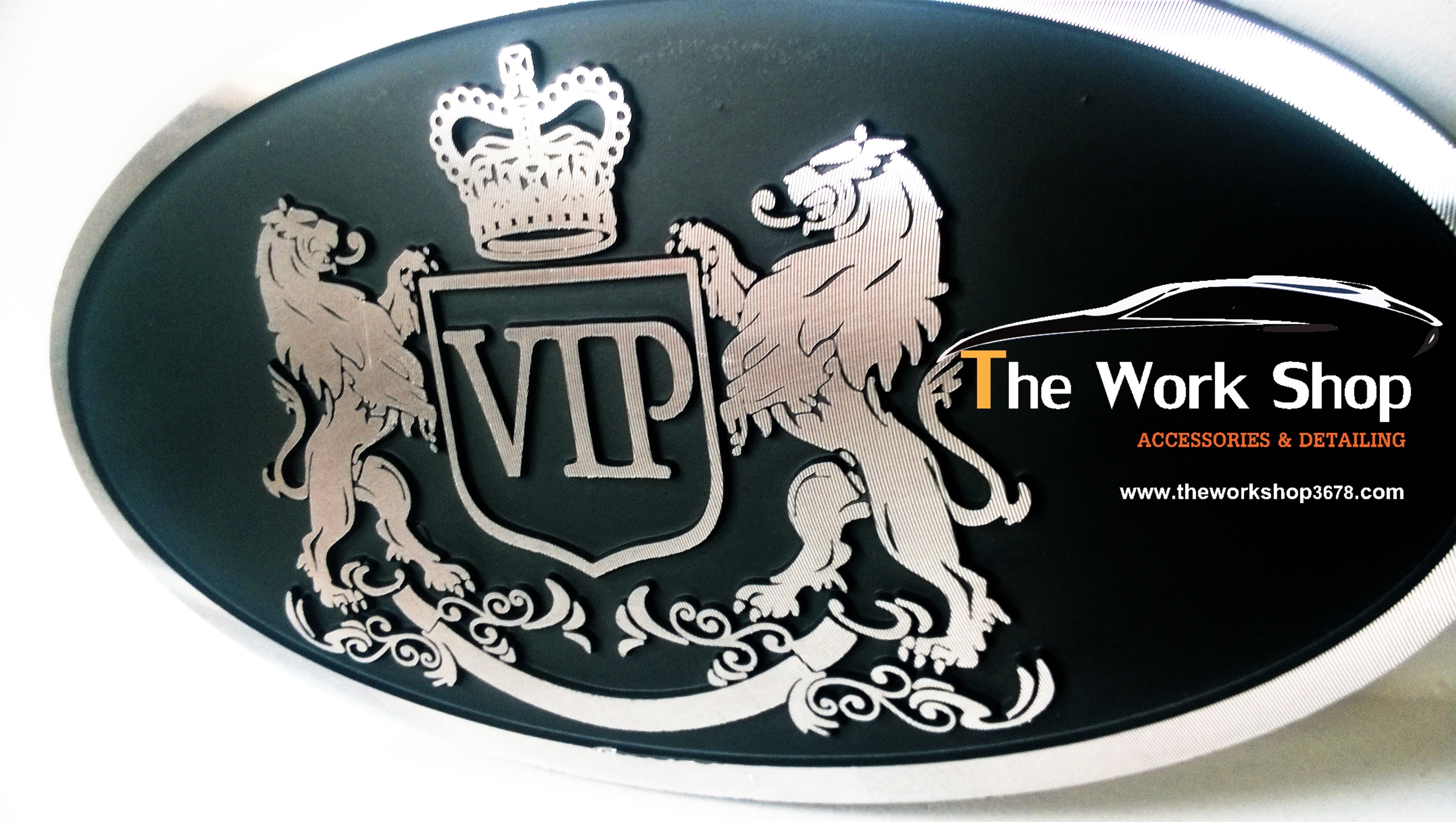 Luxury VIP Emblem for H-1 ( โลโก้ VIP แบบ Luxury )