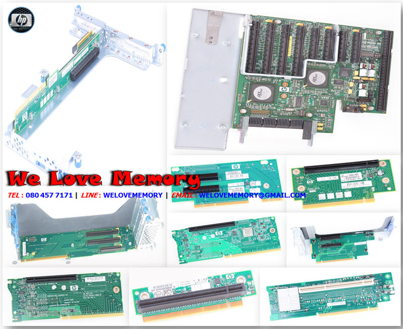 398439-001 [ขาย จำหน่าย ราคา] HP PCI-E Riser/Backplane Board with Bracket Proliant DL320 G4