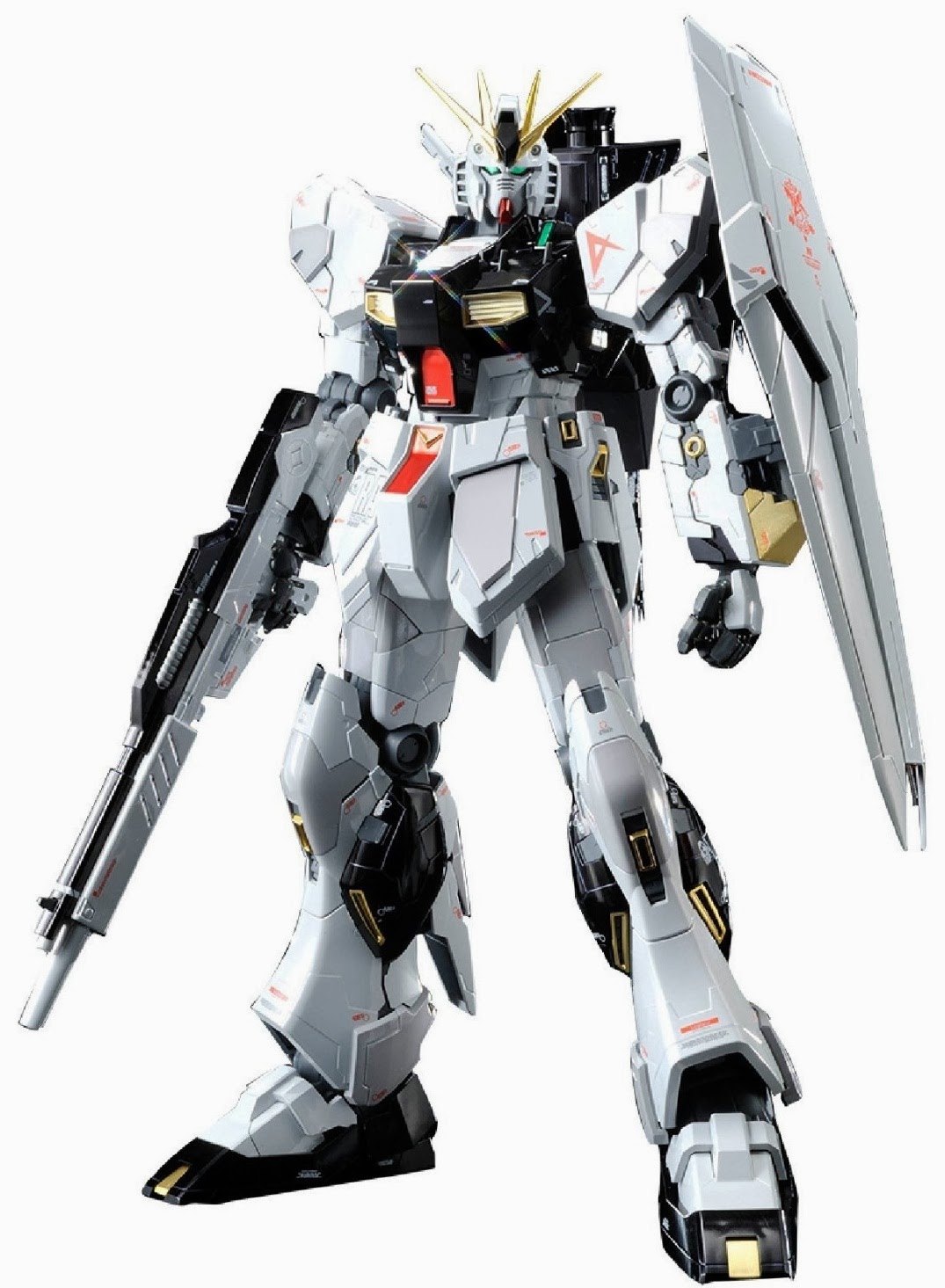 MG 1/100 RX-93 NU GUNDAM Ver.Ka TITANIUM FINISH