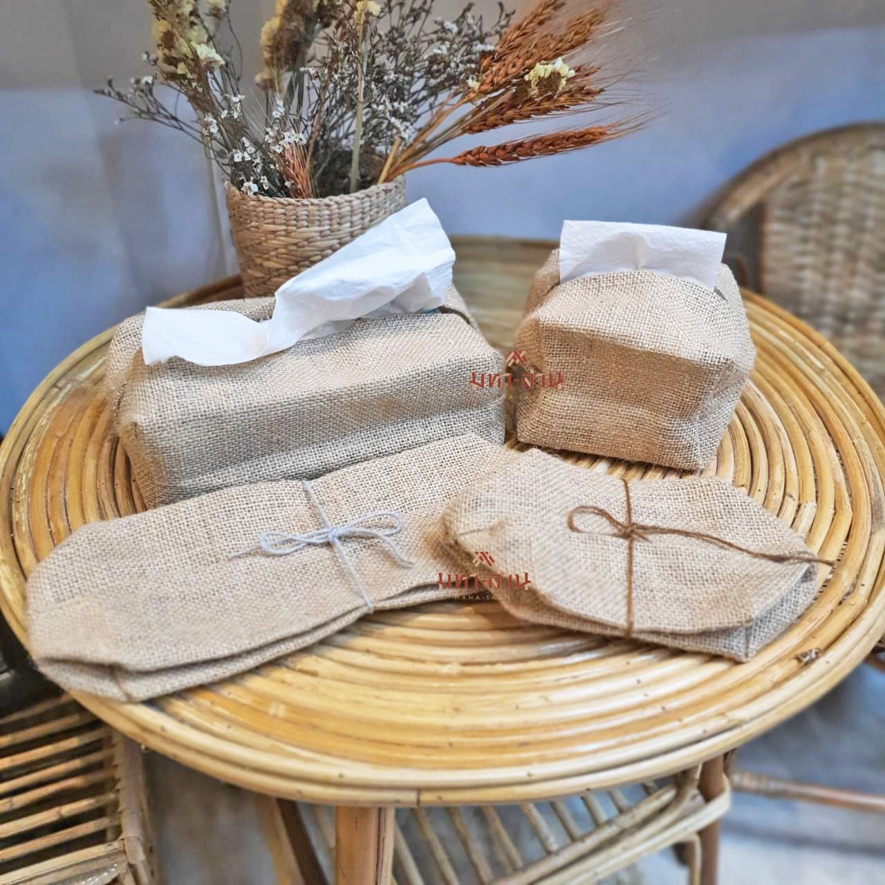 กล่องทิชชู่ ทรงเหลี่ยม พับได้ ของชำร่วย🧻