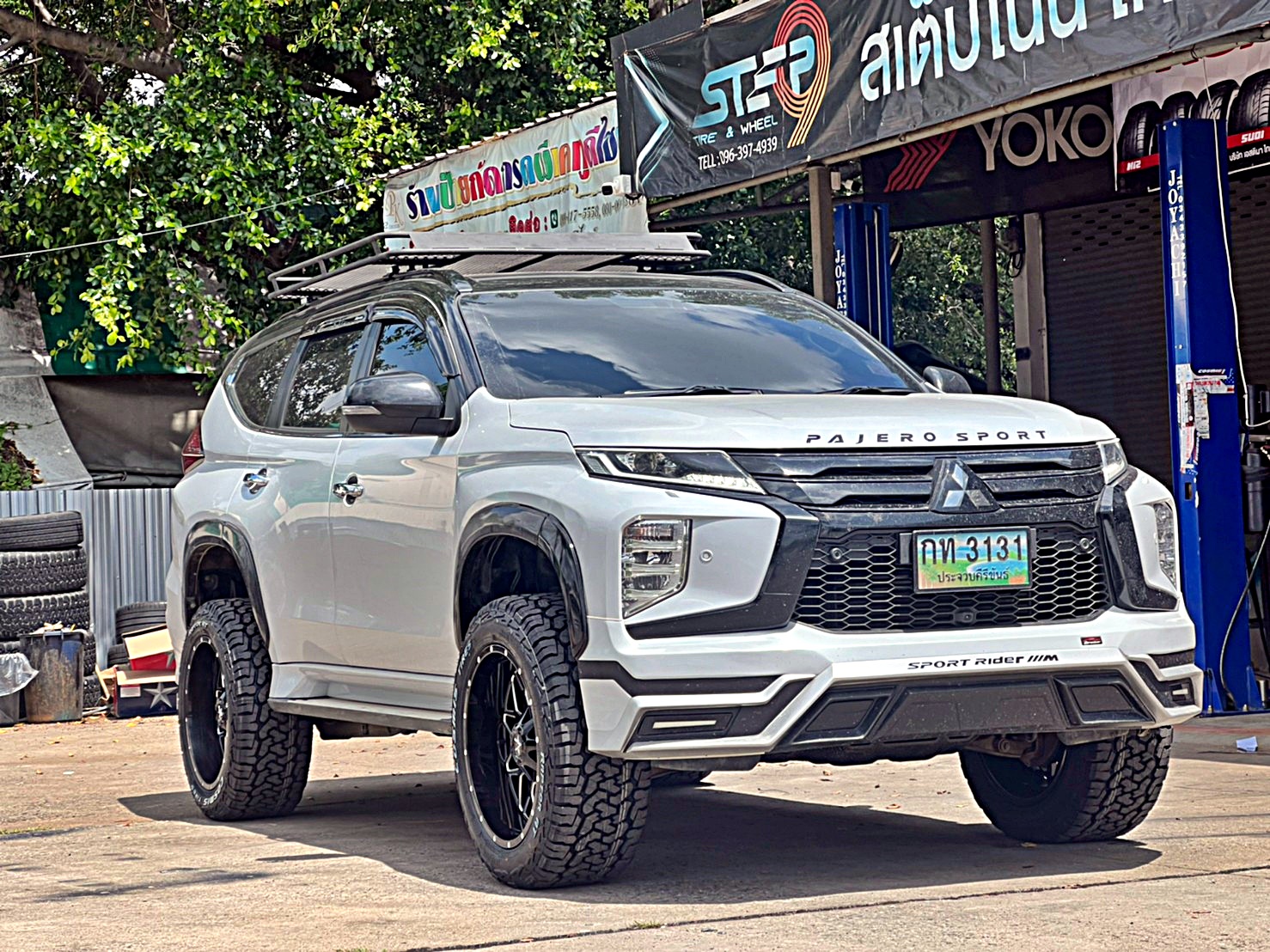 PAJERO_จองคิวจากประจวบ ทำทรงเมกาที่ STEP9