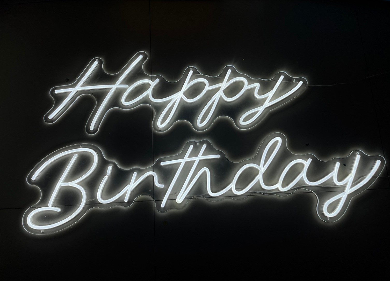 เช่า ป้ายไฟ Happy Birthday