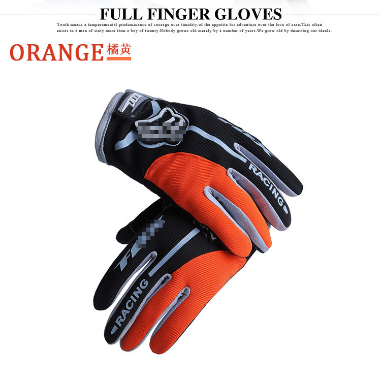 ถุงมือจักรยานเต็มนิ้ว รุ่น FOX RACING