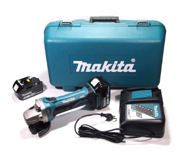 Makita DGA402RFE เครื่องเจียร์ไร้สาย 4" 18V Makita