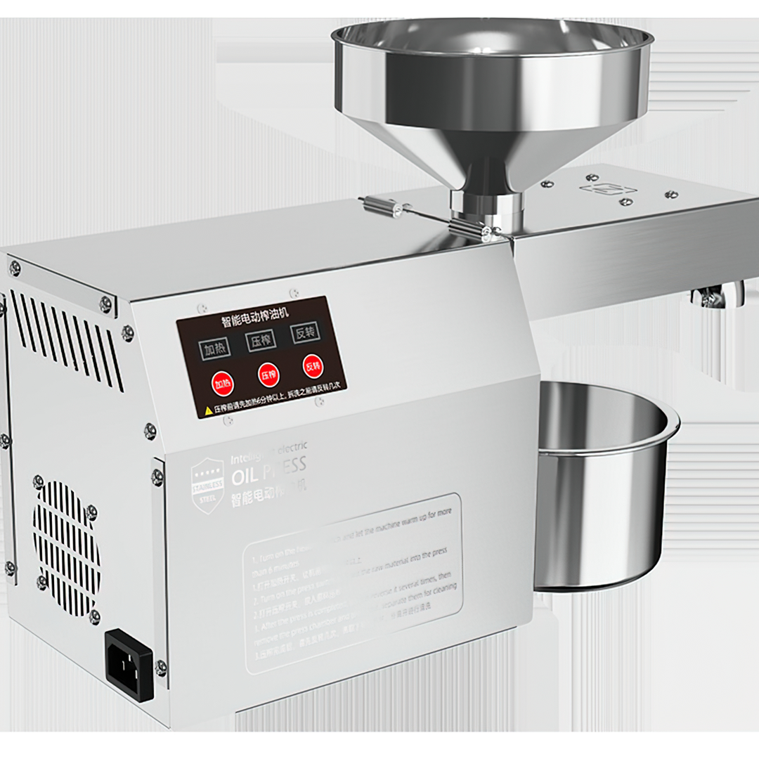 🌈13573 เครื่องสกัดน้ำมัน สแตนเลสไม่เป็นสนิม แบบอัตโนมัติ สำหรับธุรกิจเริ่มต้น SME รุ่น B01