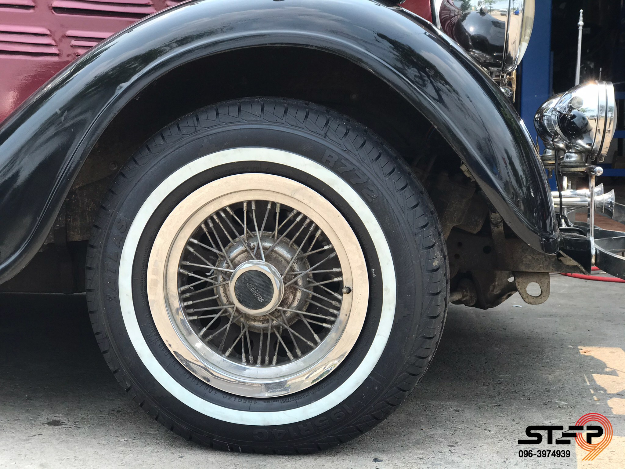 ยางใหม่ ATLAS 195R14 ขอบขาว ราคาถูกสุด ที่ STEP9