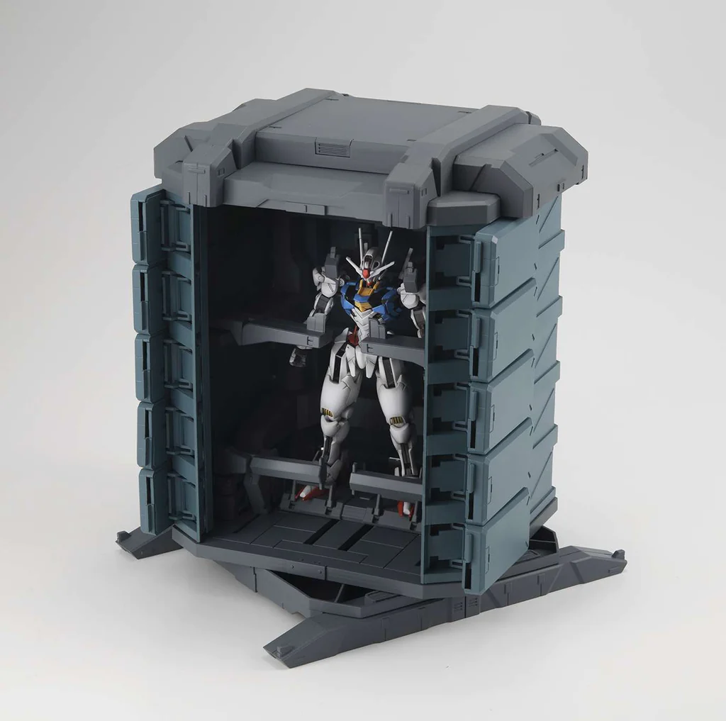 Realistic Model Series Mobile Suit Gundam: The Witch from Mercury G Structure [GS07-B] MS Container (Material Color Edition) (Completed)