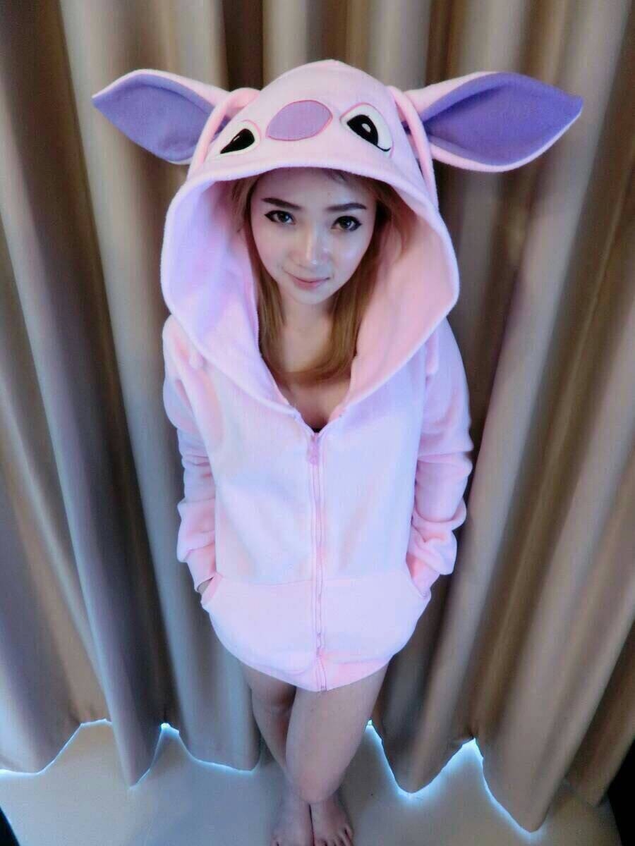 เสื้อกันหนาวฮู้ทการ์ตูน ไซร์ใหญ่