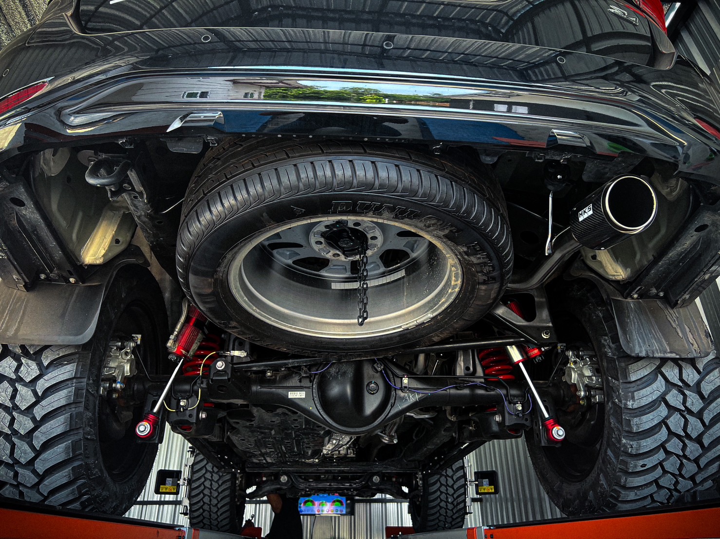 TOYOTA FORTUNER LEGENDER ทรงเมกา จองคิวมาจาก อุทัยธานี แต่งทรงเมกาที่ STEP9