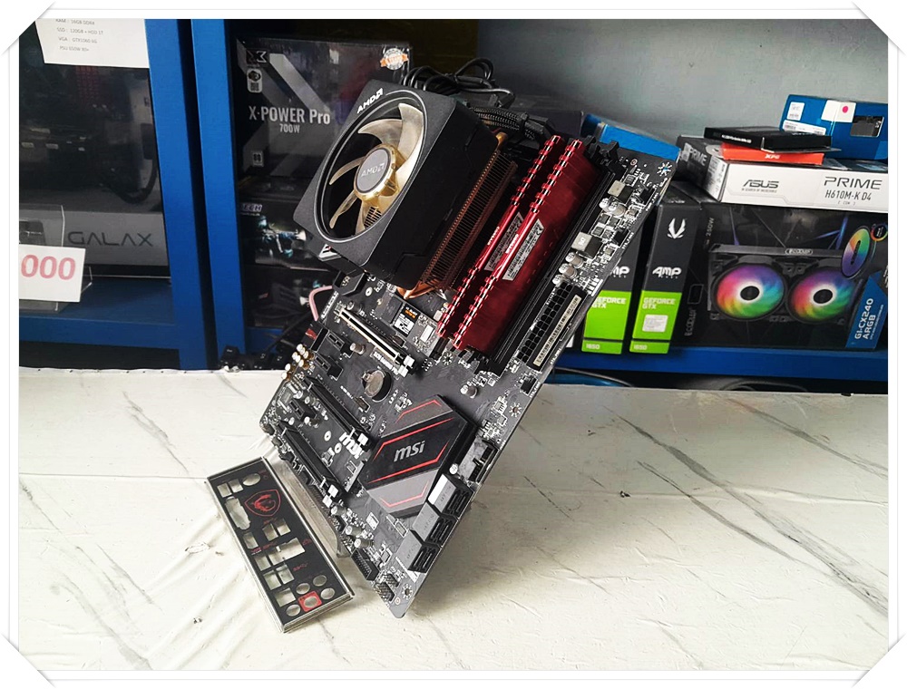 ** มือ 2 ** ชุดเช็ตแรงๆ upgrade RYZEN7 2700X + MB +RAM 16G +M.2 500G