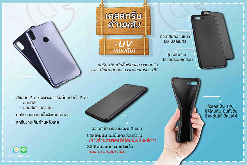 รับสกรีนเคส