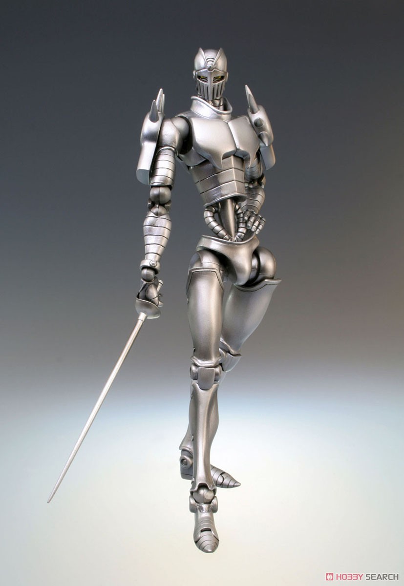 Super Figure Action JoJo`s Bizarre Adventure Part 3 [Silver Chariot] (PVC Figure)