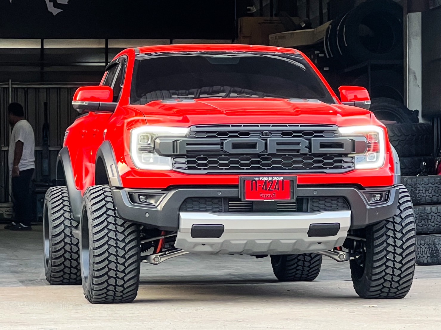 FORD RAPTOR DIESEL ทรงเมกา จองคิวมาจากระยอง