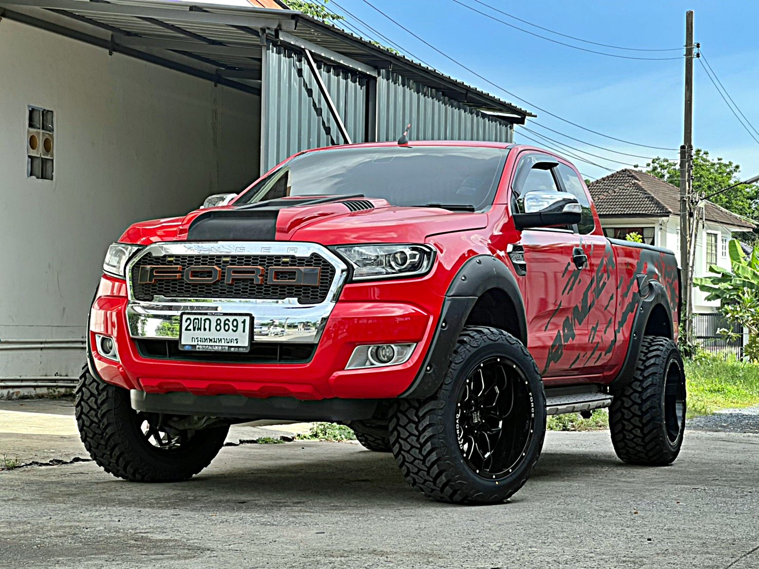 FORD_RANGER_ทรงเมกาจองคิวมาจากลำพูน