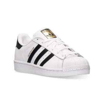 Adidas รองเท้า ลำลอง หญิง อาดิดาส รุ่น ซุปเปอร์สตาร์ Superstar 80S DELUXE (VINTAGE WHITE / CORE BLACK)
