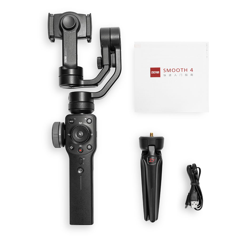 Zhiyun Smooth 4 (BLACK) ไม้กันสั่น 3 แกนสำหรับมือถือสมาร์ทโฟน