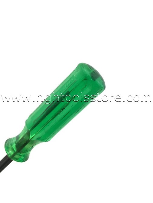 ไขควงแกนดำไม่ทลุ ปากแบน ยี่ห้อ CHAMPION