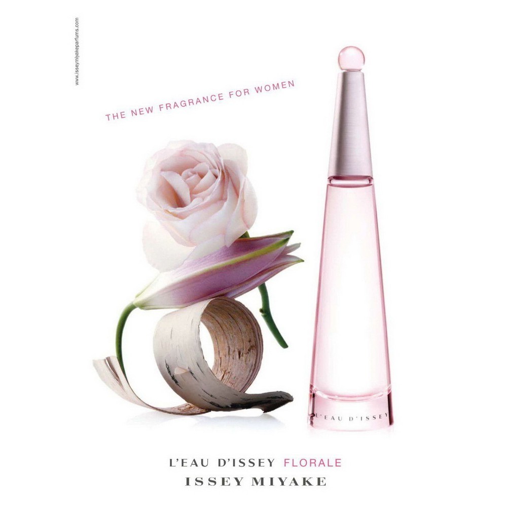 น้ำหอมแท้ ISSEY MIYAKE L' EAU D ' ISSEY FLORALE EAU DE TOILETTE SPRAY 90 ML ของใหม่ กล่องขายซีล เหมือนกับห้าง