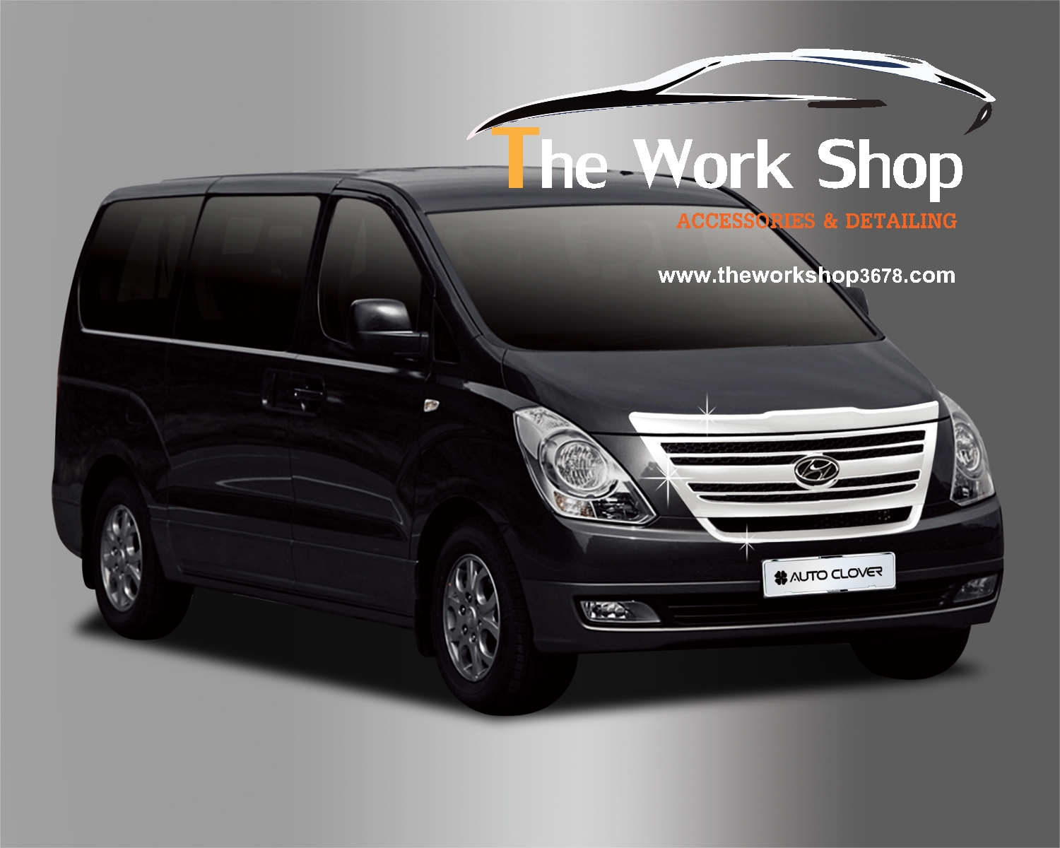 Radiator Grille Garnish for H-1 ( กระจังหน้าโครเมี่ยม )