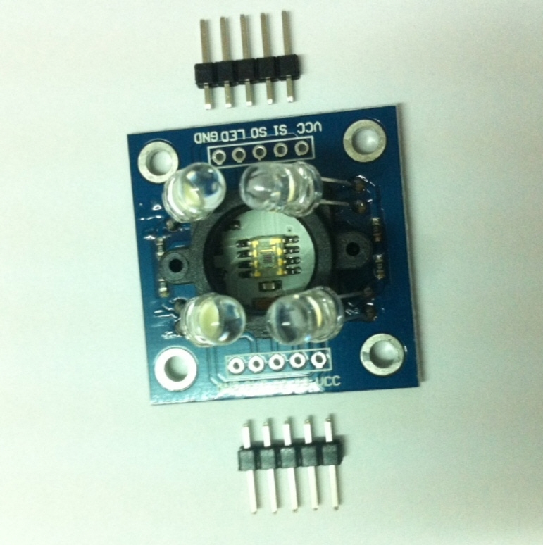 โมดูลอ่านค่าสี RGB Color Sensor (TCS230/TCS3200)