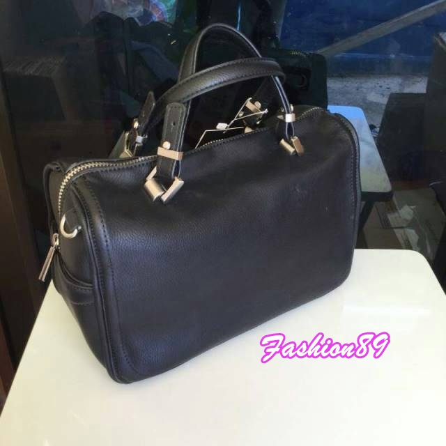 ZARA : SQUARE BOWLING BAG