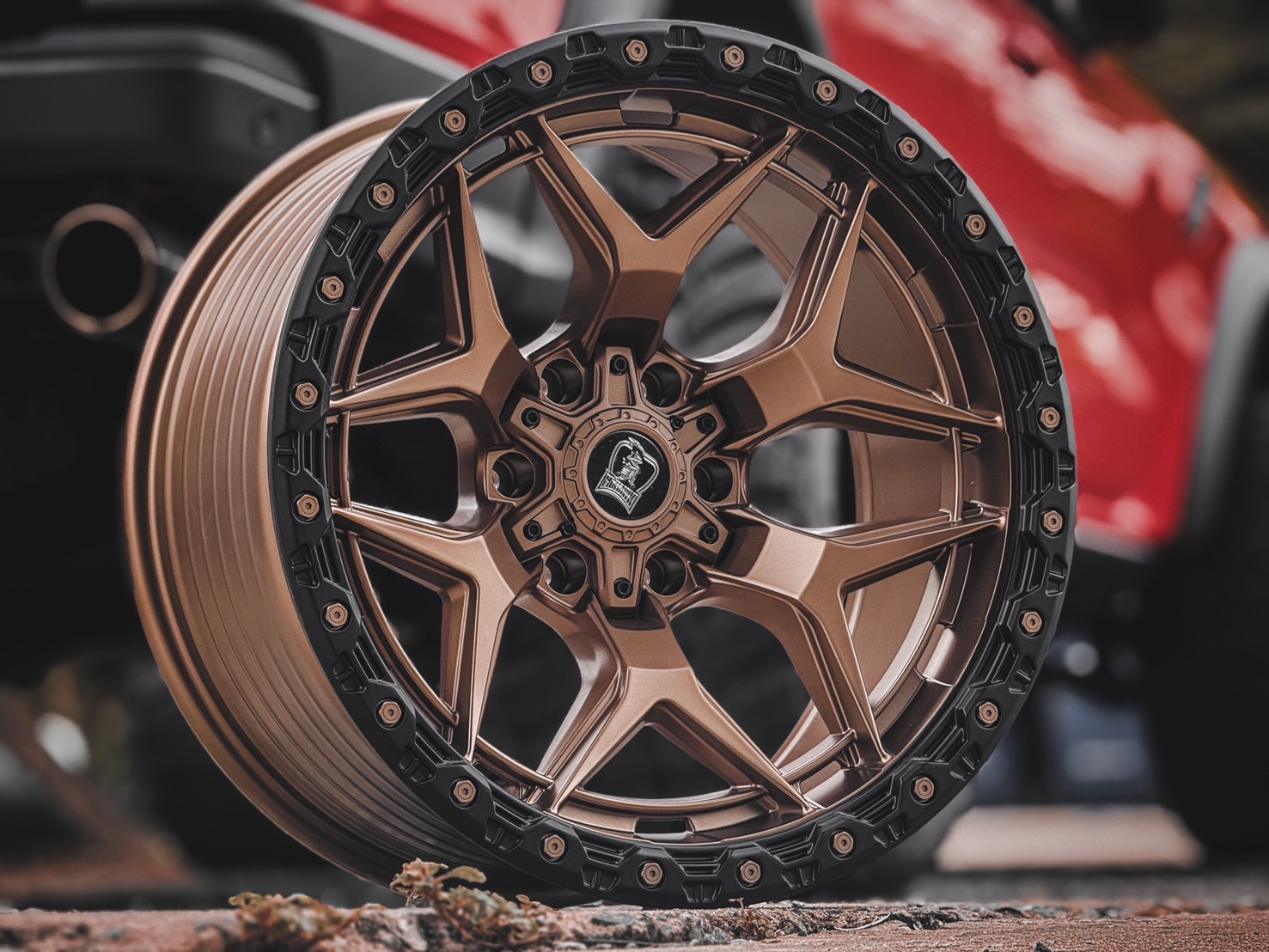 MOHAWK WP0713 matt black+matt bronze ขอบ20 6รู139.7 พร้อมโปรโมชั่นช่วงเปิดตัวที่ STEP9