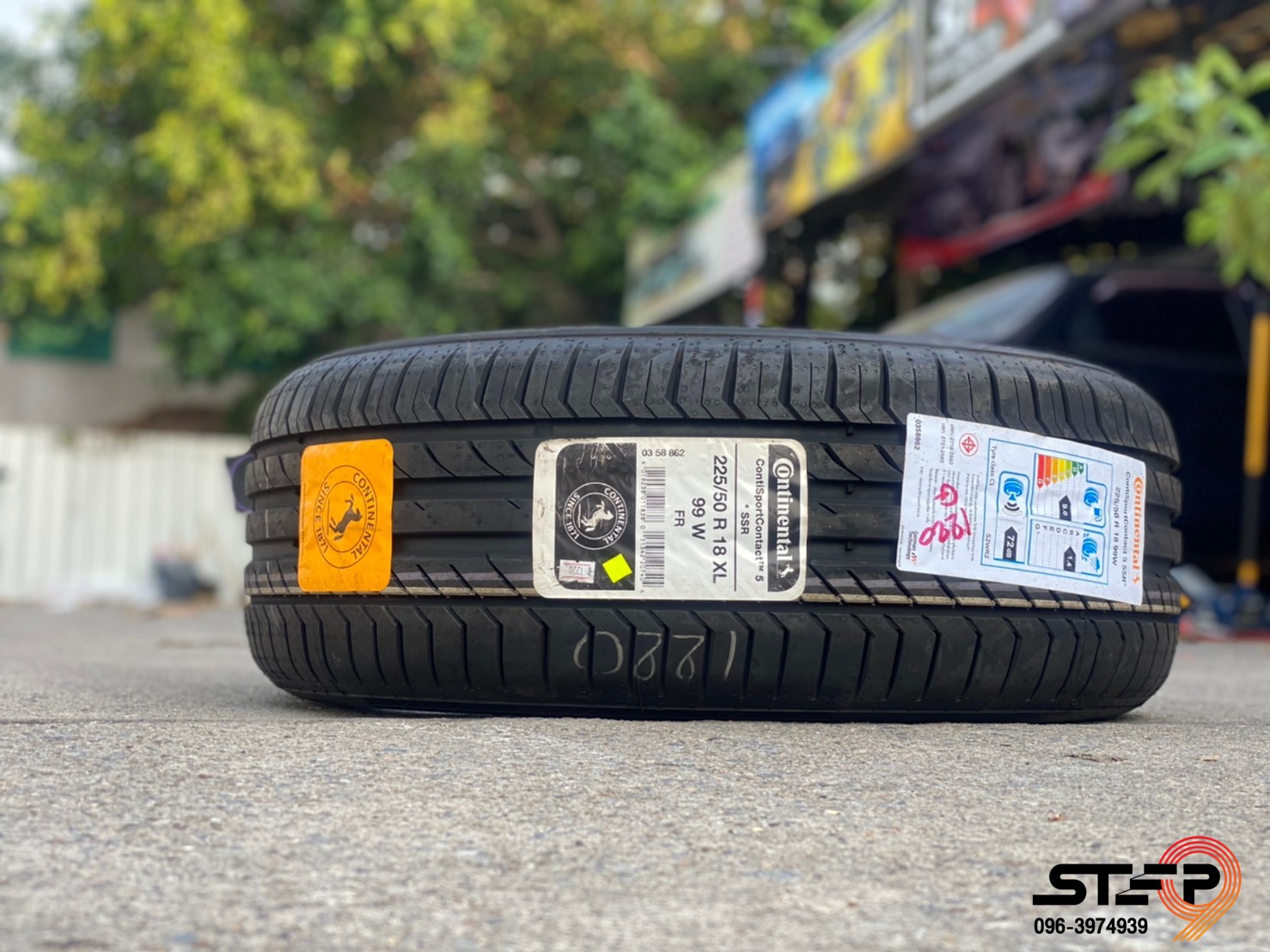CONTINENTAL CONTACT5 SSR ยาง RUNFLAT ราคาพิเศษ ที่ STEP9