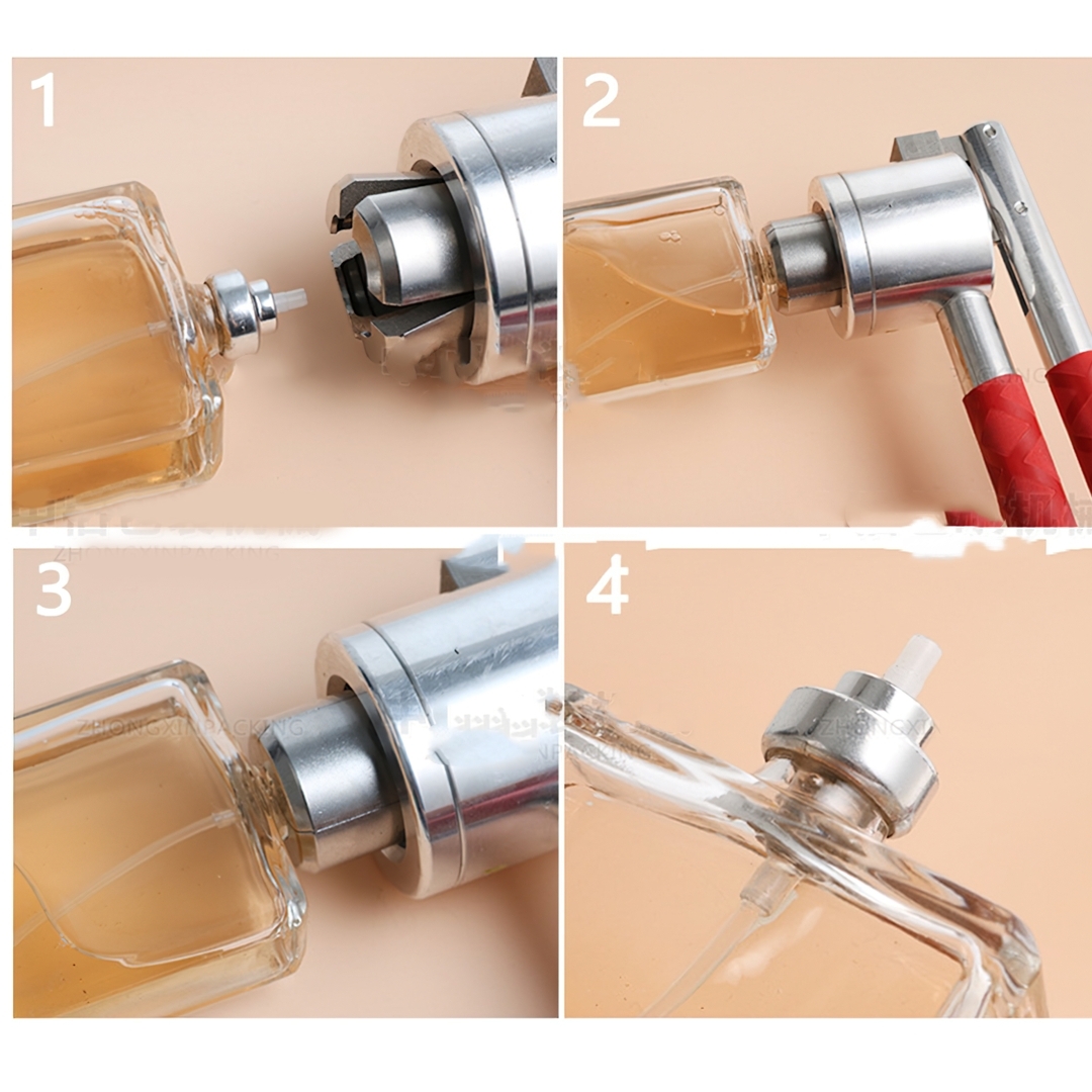 16265 ZS-PBC1 เครื่องปิดฝาขวดน้ำหอม หนีบฝาขวดน้ำหอม หนีบง่ายสะดวก