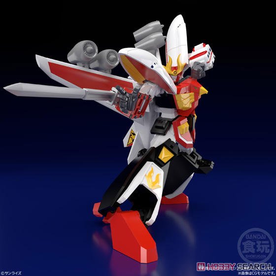 Super Mini Pla Brave Command Dagwon (Set of 3) (Shokugan)