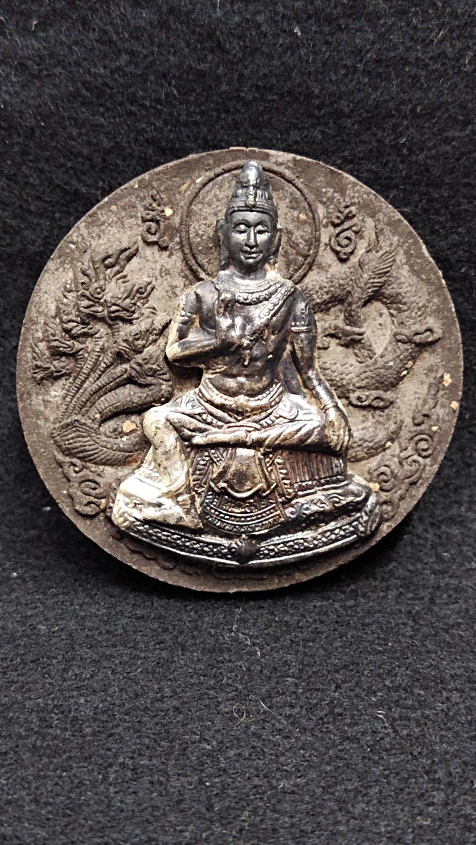จตุคามรามเทพ รุ่นร่ำรวยคุ้มดวง วัดท่าเสม็ด จ.นครศรีธรรมราช