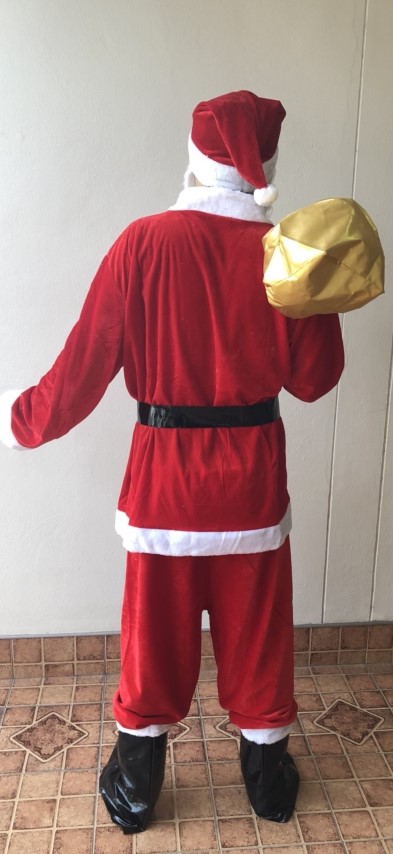 ชุดแฟนซีชาย ซานต้าพร้อมอุปกรณ์ครบเซ็ท