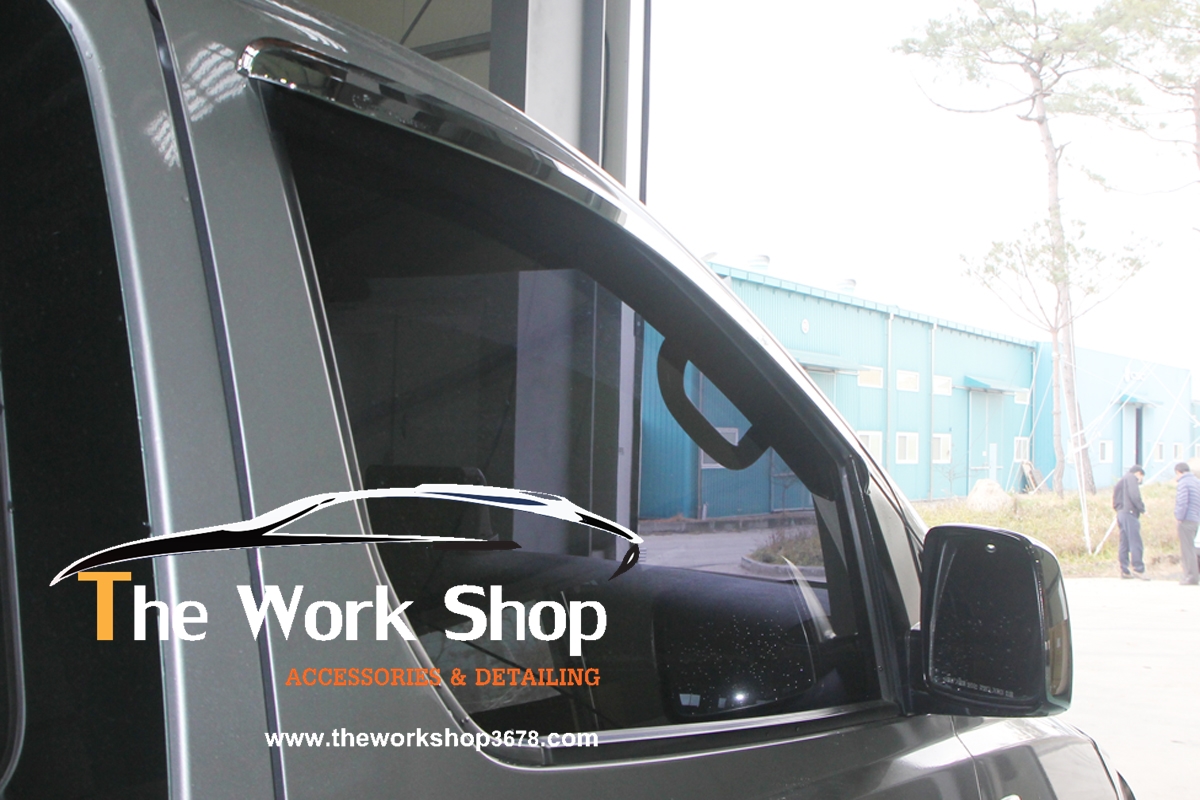 Chrome Door Visor ( กันสาดโครเมี่ยม )