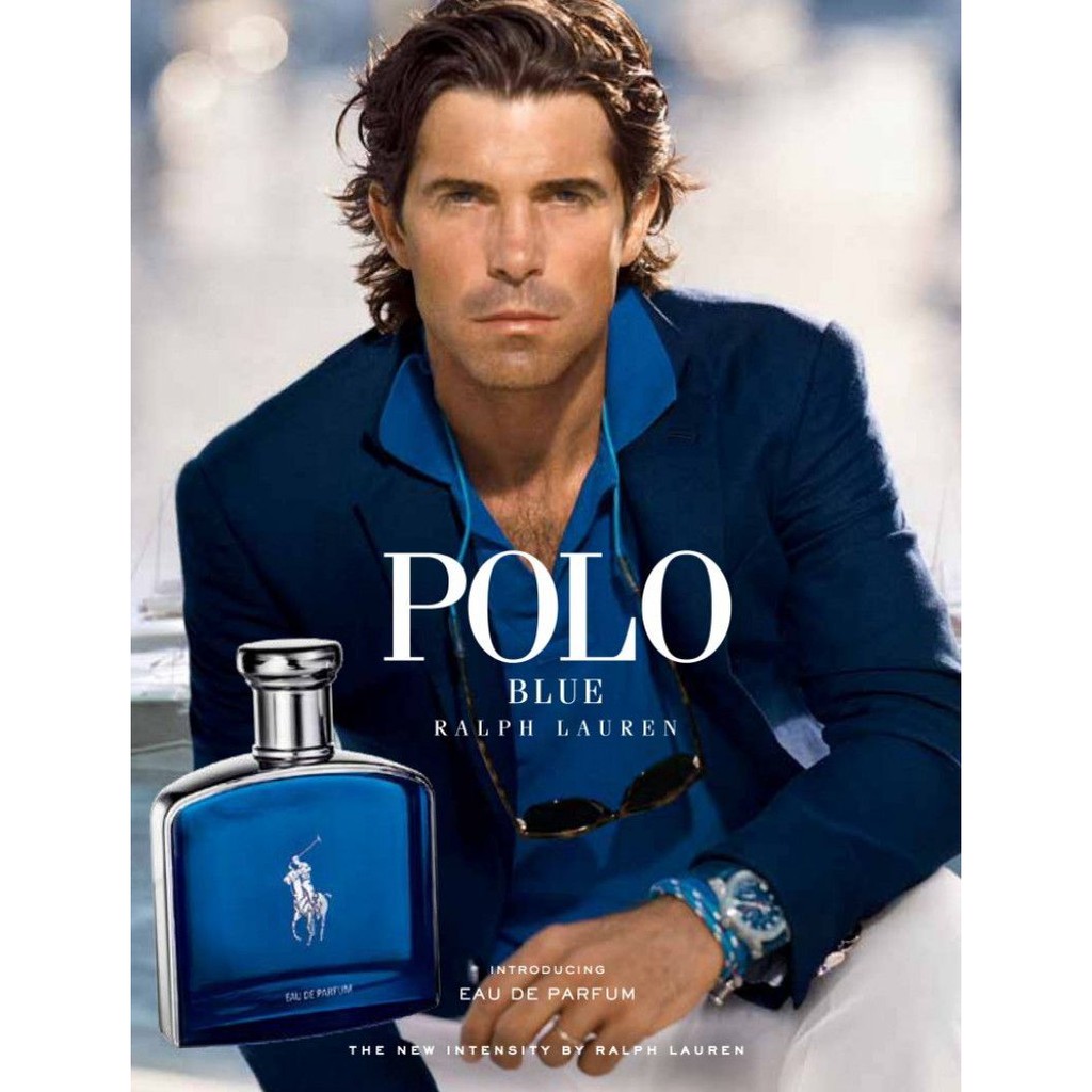 น้ำหอมแท้ SET 3 ITEMS RALPH LAUREN POLO BLUE FOR MEN EAU DE PARFUM SPRAY
