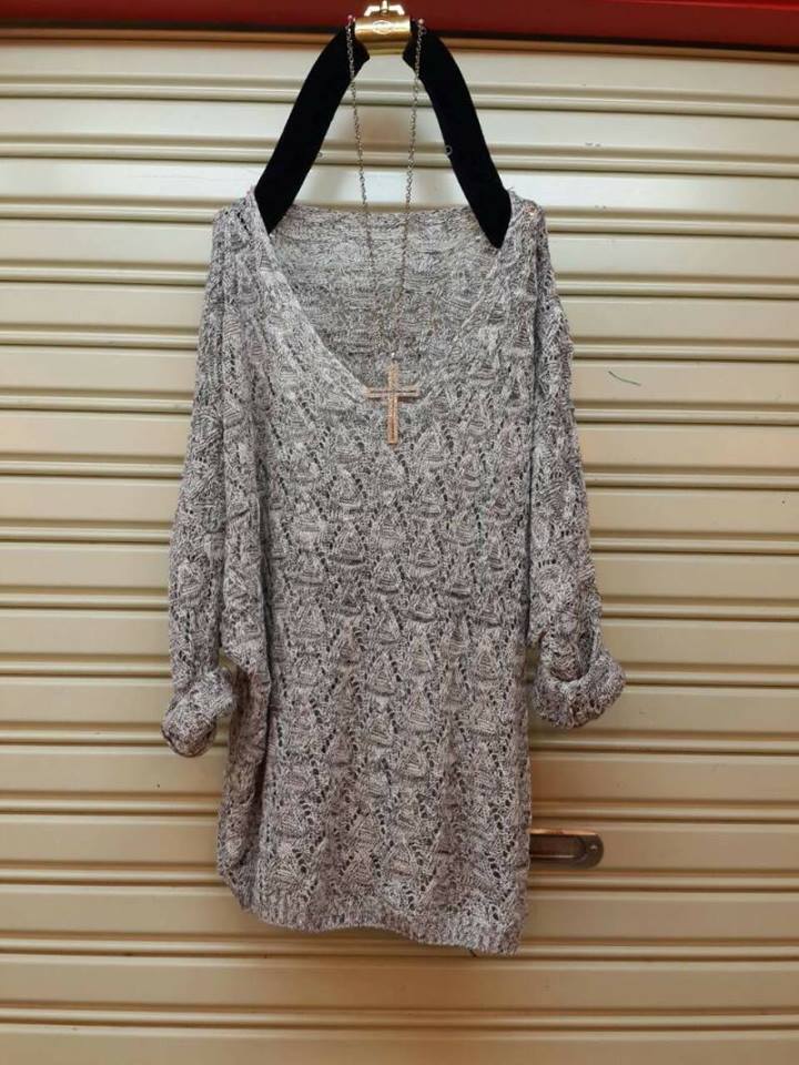 เสื้อแขนยาวไหมพรม