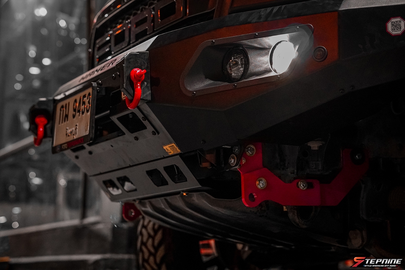 FORD RANGER จองคิวมาจากจันทบุรี ชุดแต่ง HAMER รอบคันที่ STEP9