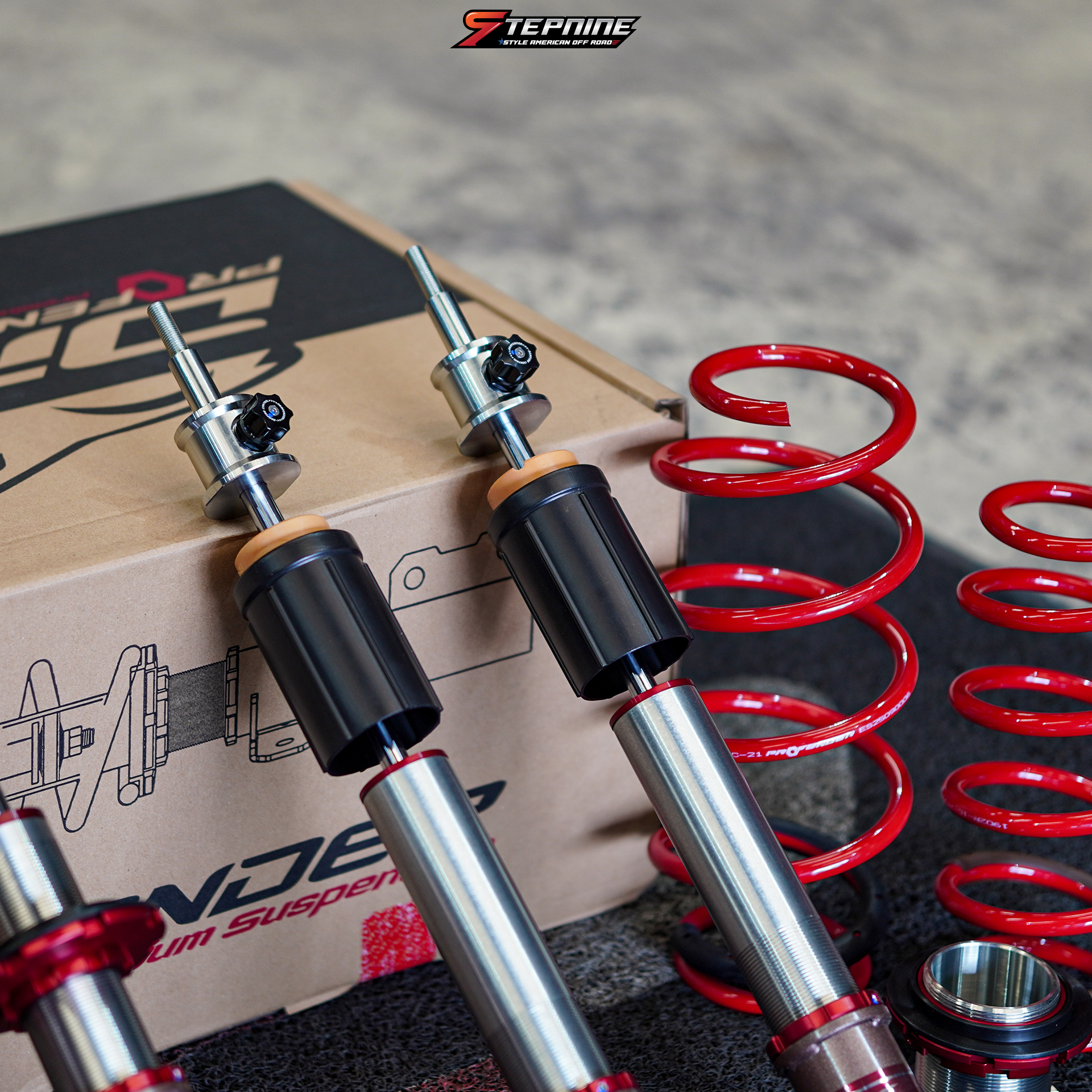 ของเข้าแล้วว โช้คอัพ PROFENDER DRIFT STD-LOAD 1.5" ตรงรุ่นสำหรับรถ Aion UT ที่ STEP9