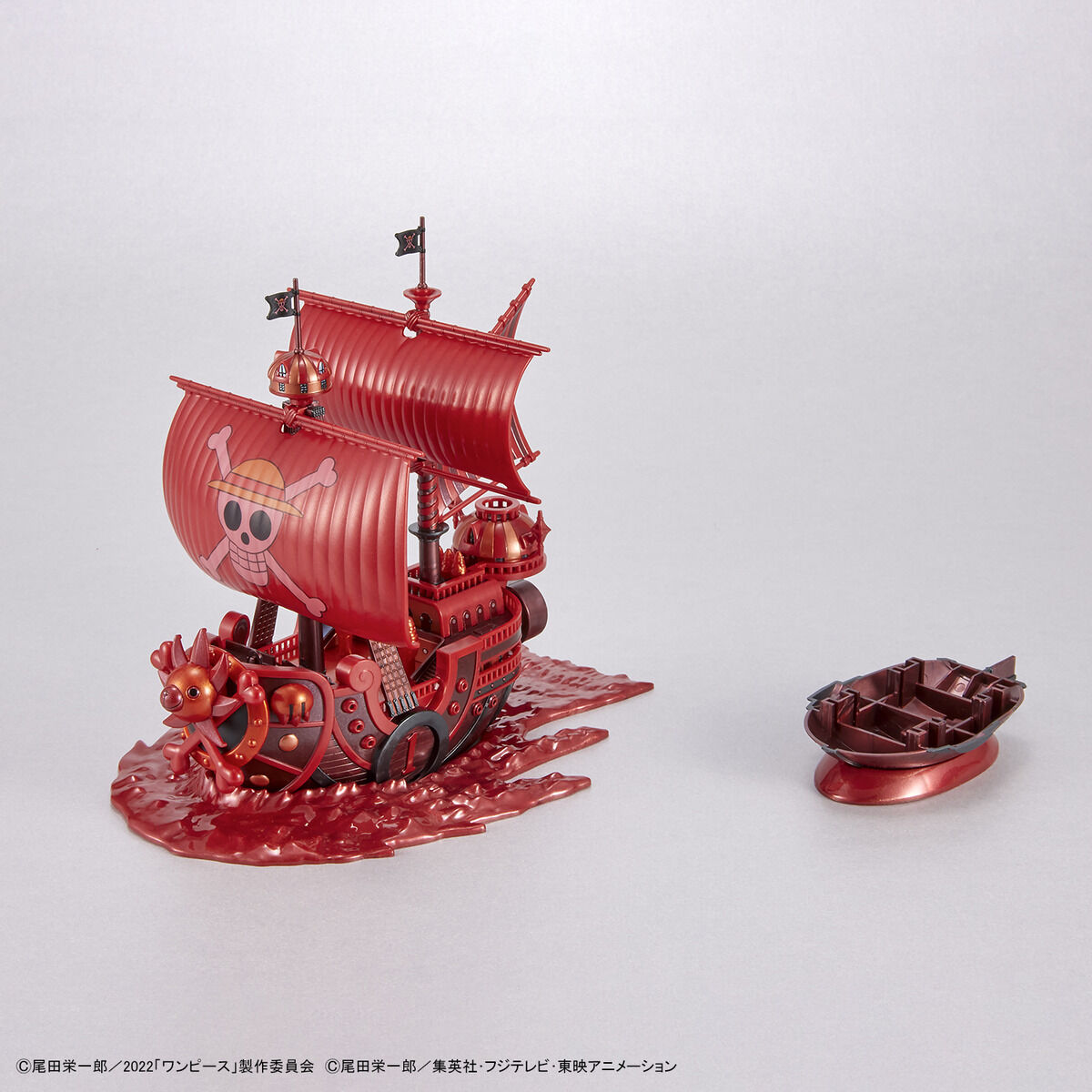 GRAND SHIP COLLECTION THOUSAND SUNNY COMMEMORATIVE COLOR VER OF FILM RED