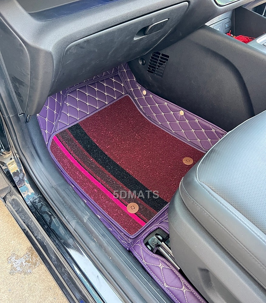 พรมปูพื้นรถยนต์ 7D HYUNDAI STARGAZER พรม7D ฮุนได สตาร์เกเซอร์ เสริมใย ดักฝุ่น ดักทราย กันเปื้อน สวยงาม เข้ารูป เต็มคัน