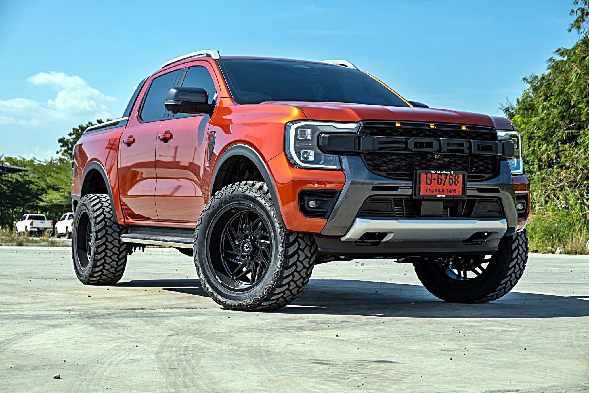 Ford wildtrak nextgen จองคิวมาจาก ภูเก็ต ทำทรงเมกา ครบชุดที่ STEP9