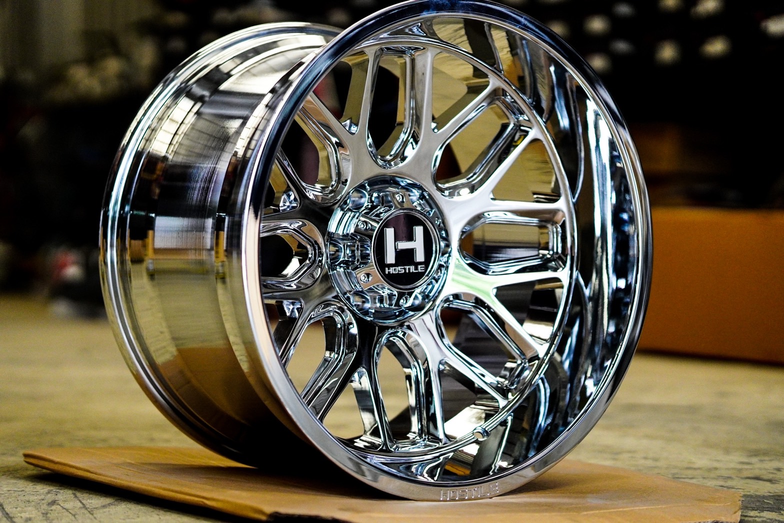 ล้อแท้ HOSTILE H120 ขอบ20 สี โครเมี่ยมของแท้ ที่ STEP9